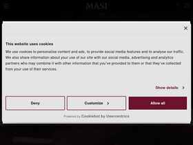 'masi.it' screenshot