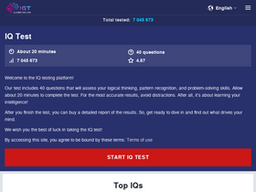 'iq-global-test.com' screenshot
