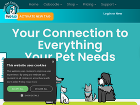'pethub.com' screenshot