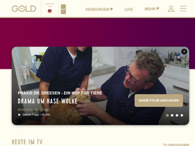 'sat1gold.de' screenshot