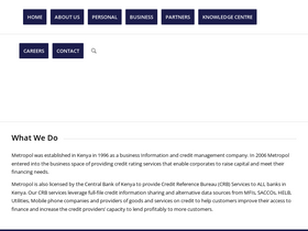 'metropol.co.ke' screenshot