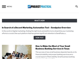 'projectpractical.com' screenshot