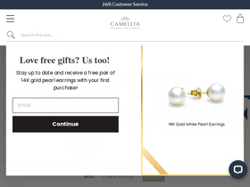 'camelliarts.com' screenshot