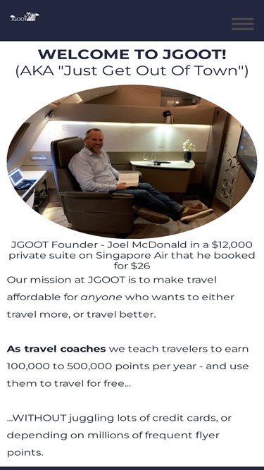 justgetoutoftown.com