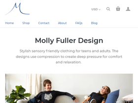 mollyfullerdesign.com homepage screenshot
