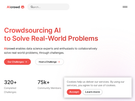 'aicrowd.com' screenshot
