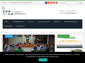 'zuglo.hu' screenshot