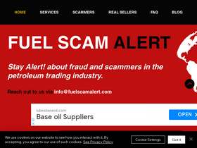 'fuelscamalert.com' screenshot