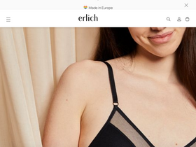 'erlich-textil.com' screenshot