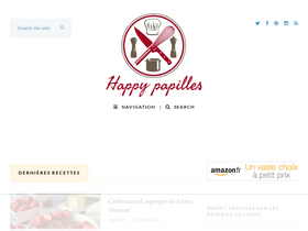 'happypapilles.fr' screenshot