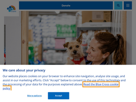 'bluecross.org.uk' screenshot