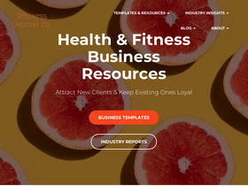 'wellnesscreatives.com' screenshot