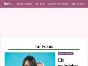 'fem.com' screenshot