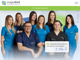 'magicdent.co.rs' screenshot