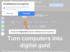 'cryptotab.farm' screenshot