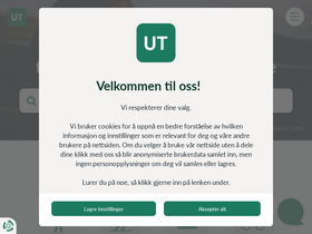 'ut.no' screenshot