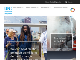 'addis.unep.org' screenshot