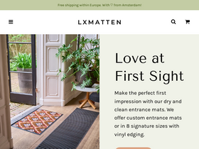 Lxmatten homepage screenshot