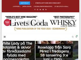 'livetsgoda.se' screenshot