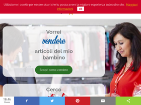 'babybazar.it' screenshot