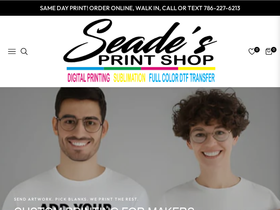 seades.shop homepage screenshot