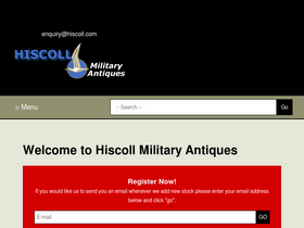 'hiscoll.com' screenshot