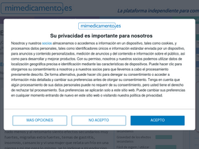 'mimedicamento.es' screenshot