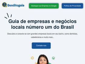 'benditoguia.com.br' screenshot