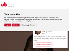 'beds.ac.uk' screenshot