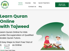 'quranforkids.com' screenshot