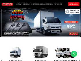 'fuso.com.pe' screenshot