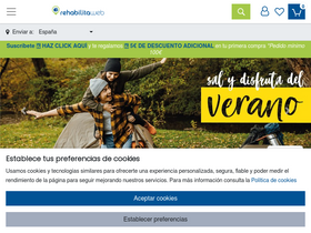 'rehabilitaweb.es' screenshot