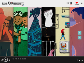 'radioambulante.org' screenshot