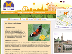 'schmetterlinghaus.at' screenshot