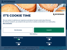 'visitcopenhagen.com' screenshot