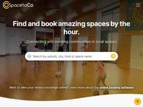 'spacetoco.com' screenshot