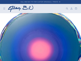 ethanblu.com homepage screenshot