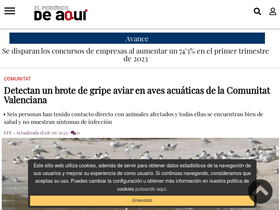 'elperiodicodeaqui.com' screenshot