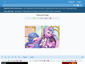 'trixiebooru.org' screenshot