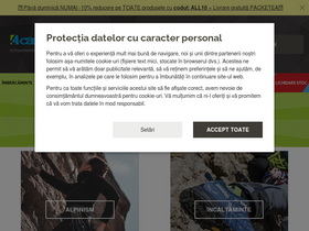 '4camping.ro' screenshot