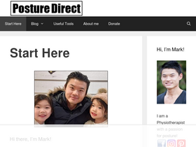 'posturedirect.com' screenshot