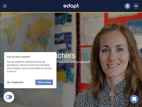 'edapt.org.uk' screenshot