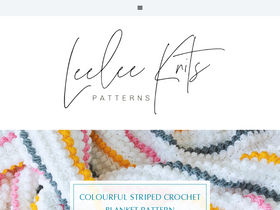 'leeleeknits.com' screenshot