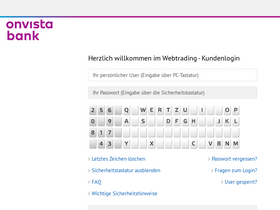 Webtrading Onvista Bank De Analytics Market Share Data Ranking Similarweb