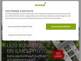 'hankkija.fi' screenshot