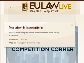 'eulawlive.com' screenshot