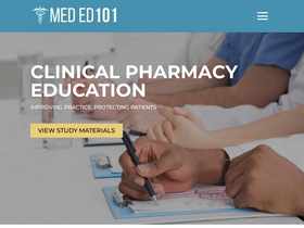 'meded101.com' screenshot