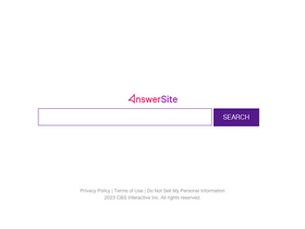 'answersite.com' screenshot