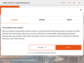 'ferrino.it' screenshot
