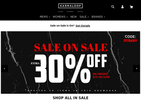 'karmaloop.com' screenshot